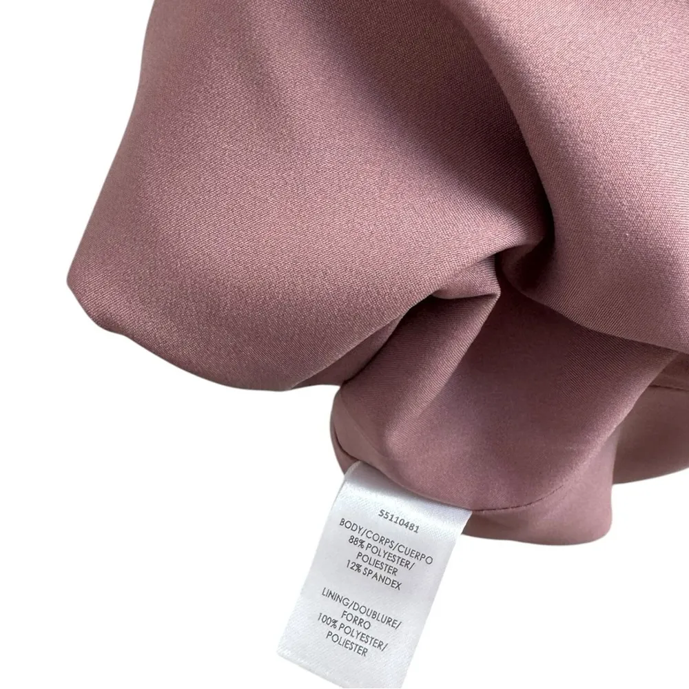 Kay Unger‎ Anya Midi Dress Pink Mauve 6 - Image 14
