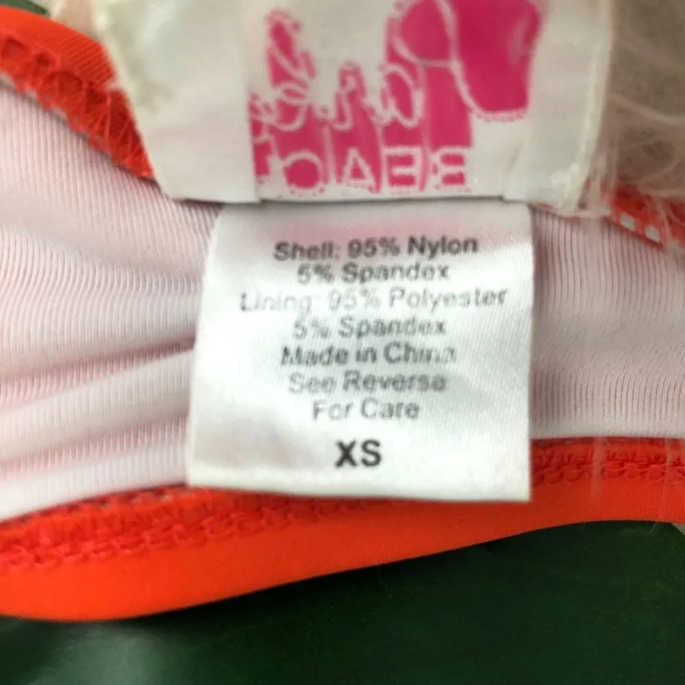 Ruched Bandeau Bikini Top in Tangerine 🍊 - Image 10