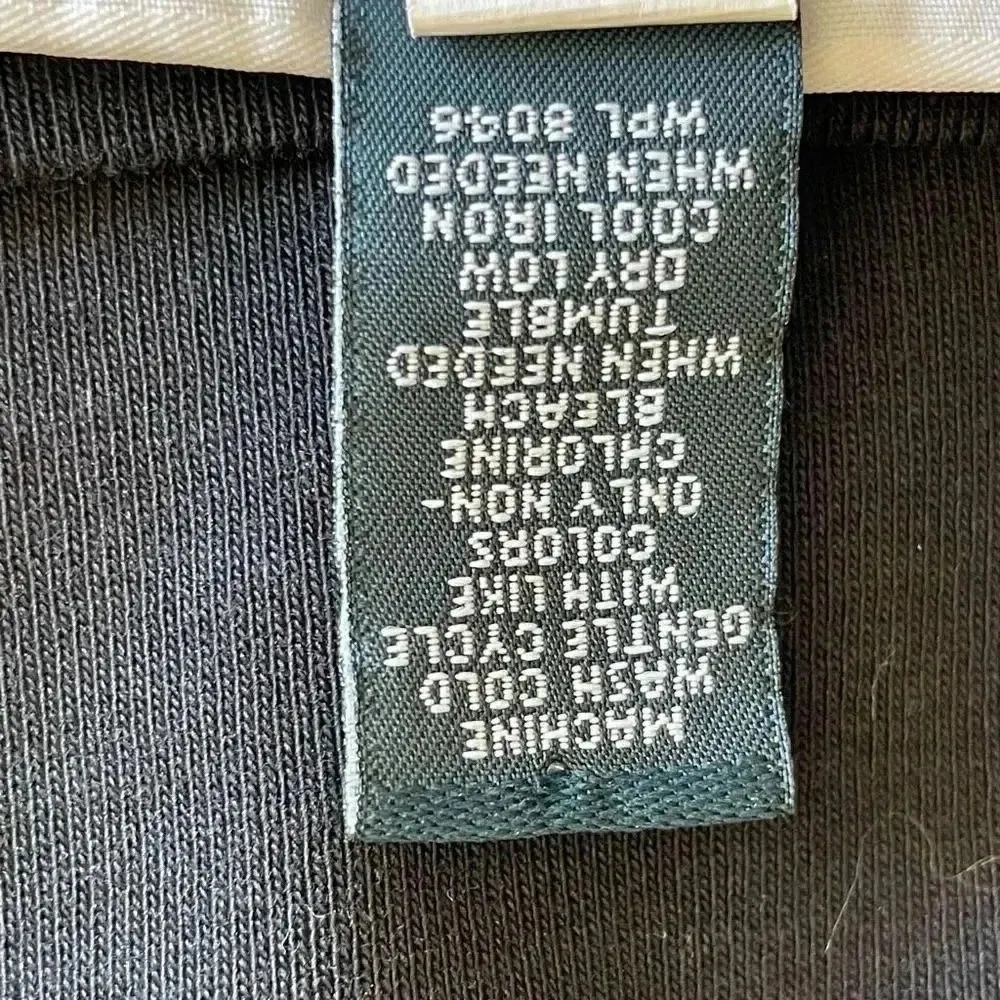 Karen Scott V-Neck Black Three Button Down Soft Basic Solid M # 1605 - Image 9