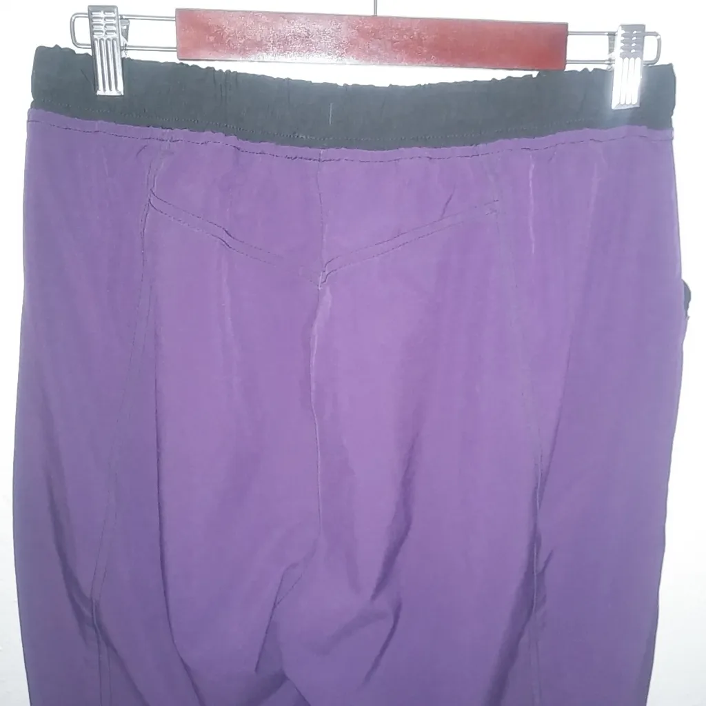 ScrubStar M Stretch Scrub Pants in Purple Black - Image 3