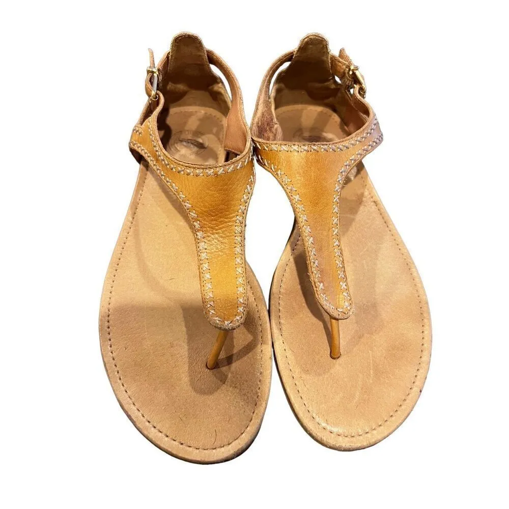 Nature Leather Sandals Sise 9 - Image 4