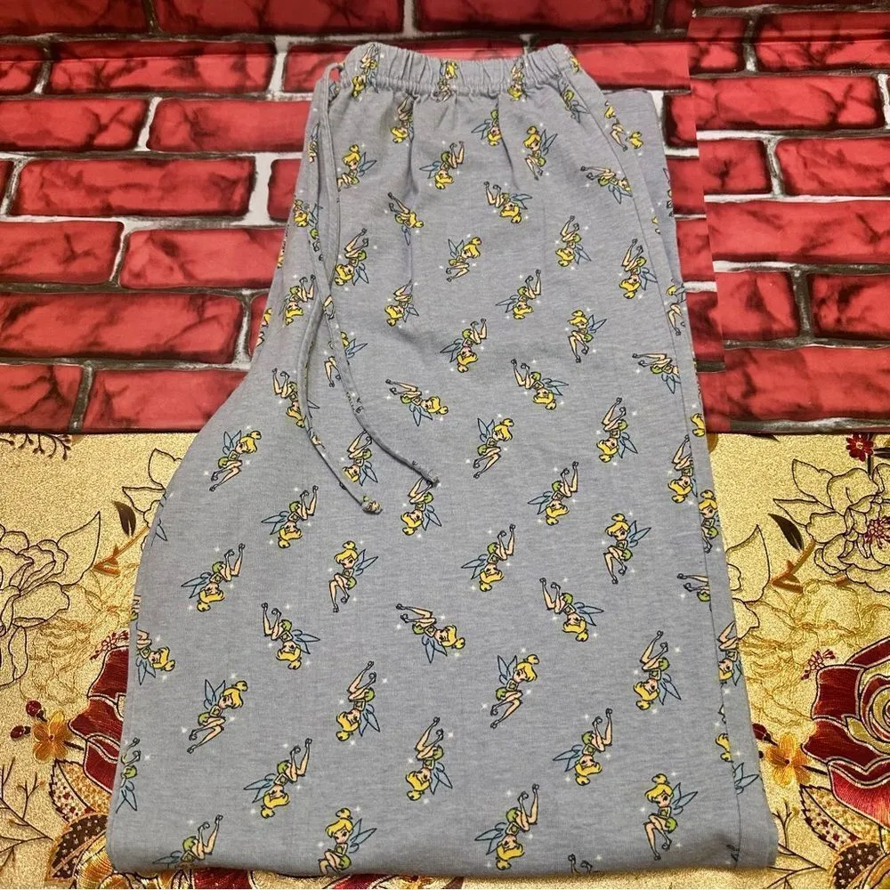 Disney Tinkerbell pajama pants L - Image 3