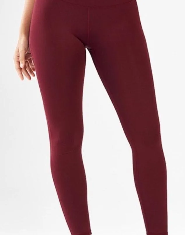 Just Fab High Waisted Full Length Active Leggings - Image 2