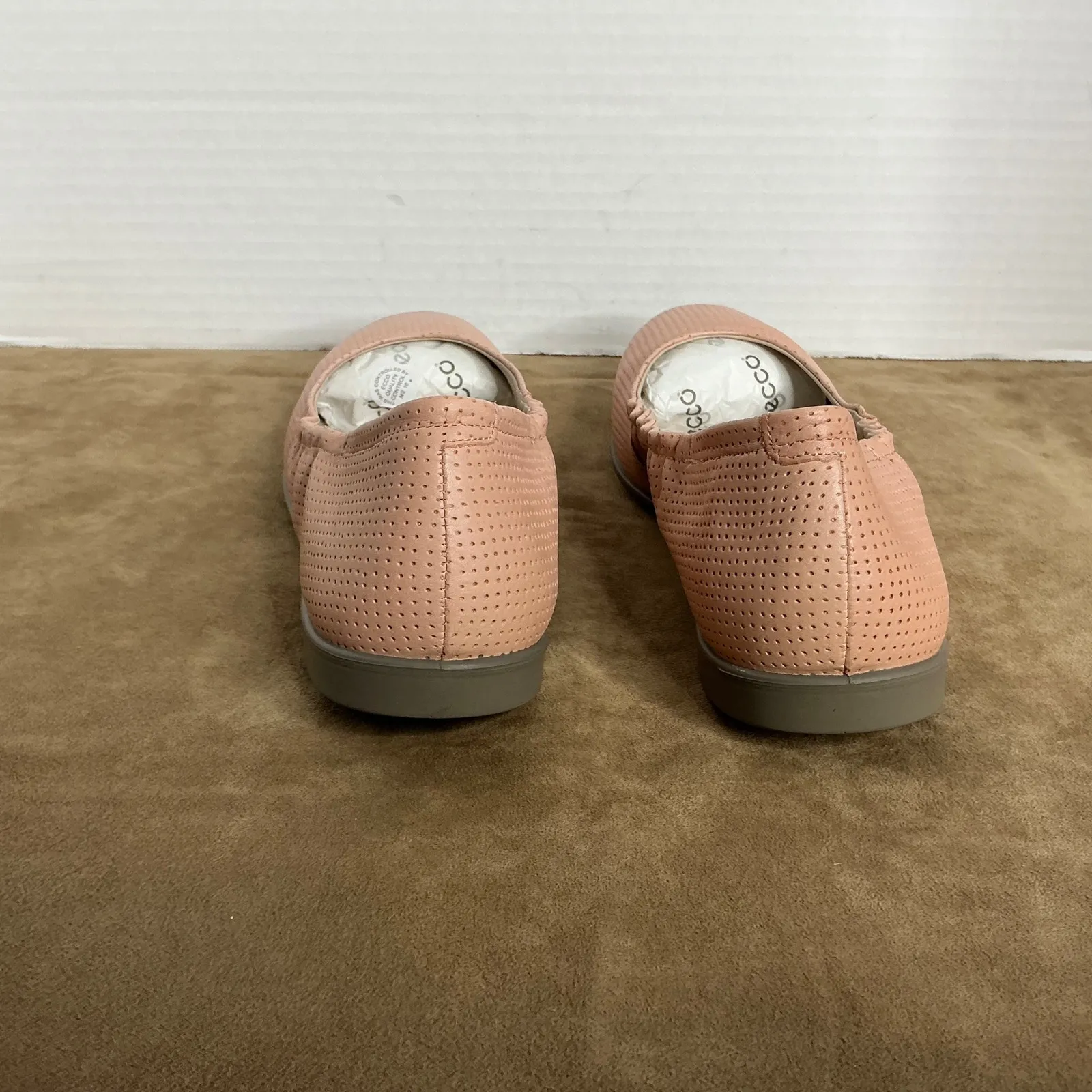 Leather‎ Perforated Comfort Shoes Women's EU 41 US 10-10.5 Round Toe New - Image 5