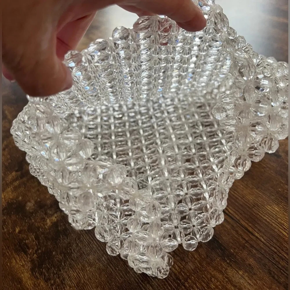 Urban Outfitters | clear beaded handbag. - Image 10