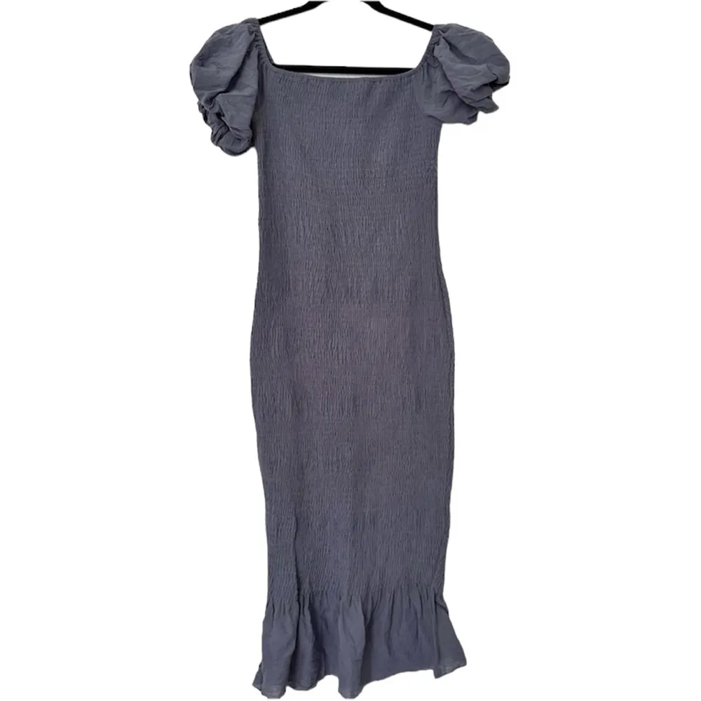 Baltic Born Alana Smocked Midi Dress New - Image 2