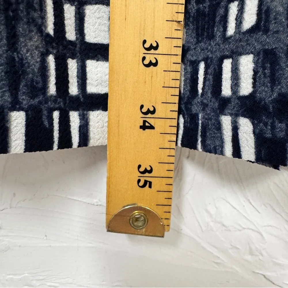 Madewell Blue Plaid Sleeveless Fit & Flare Mini Dress Womens 2 Preppy Academia - Image 8