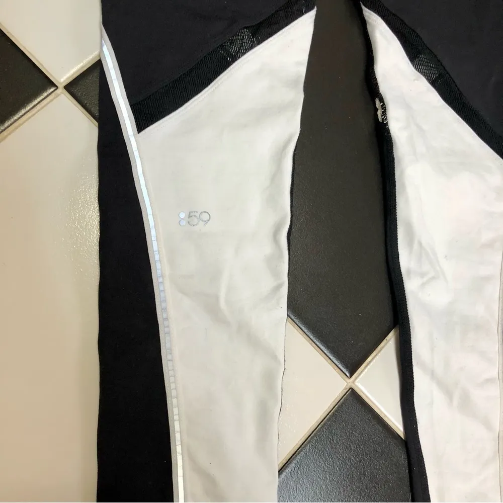 Jordan Metallic Colorblock Leggings Athleisure Black Bronze Copper sz L - Image 8