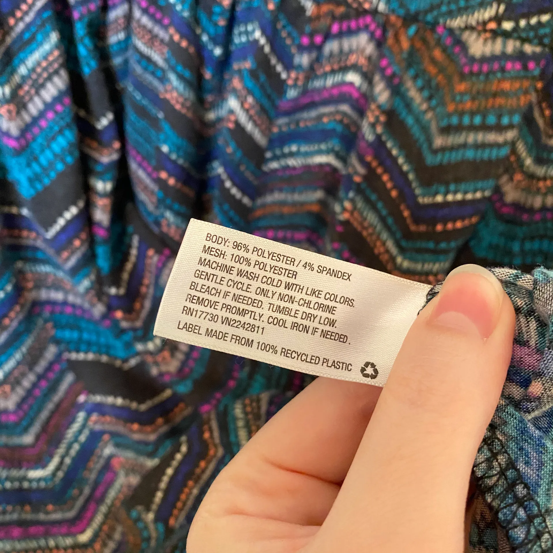 Target Chevron Patterned Mesh Dress - Image 9