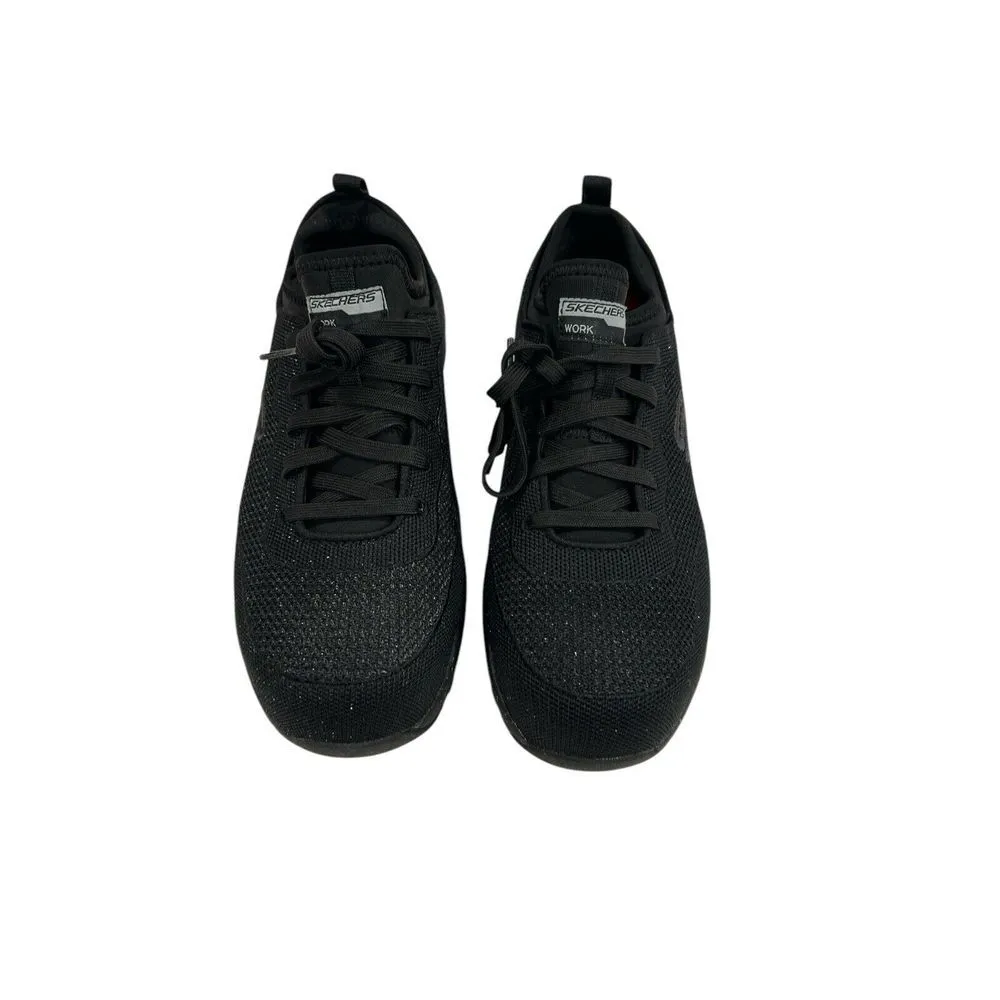 Skechers Bulkin Balran Womens Comp Toe Safety Work Sneakers‎ 108033 Black Size 9 - Image 4