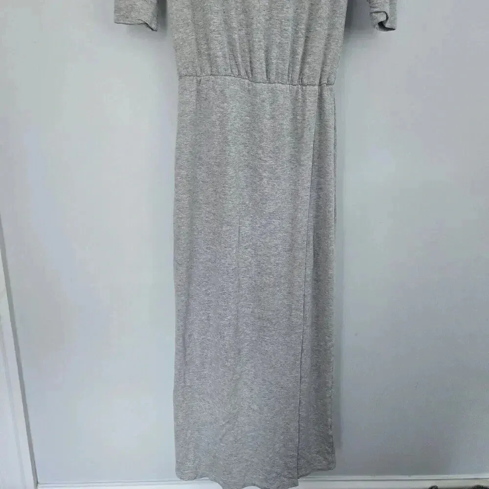 Splendid  Long Sleeve Maxi Dress Gray Size‎ Medium - Image 3