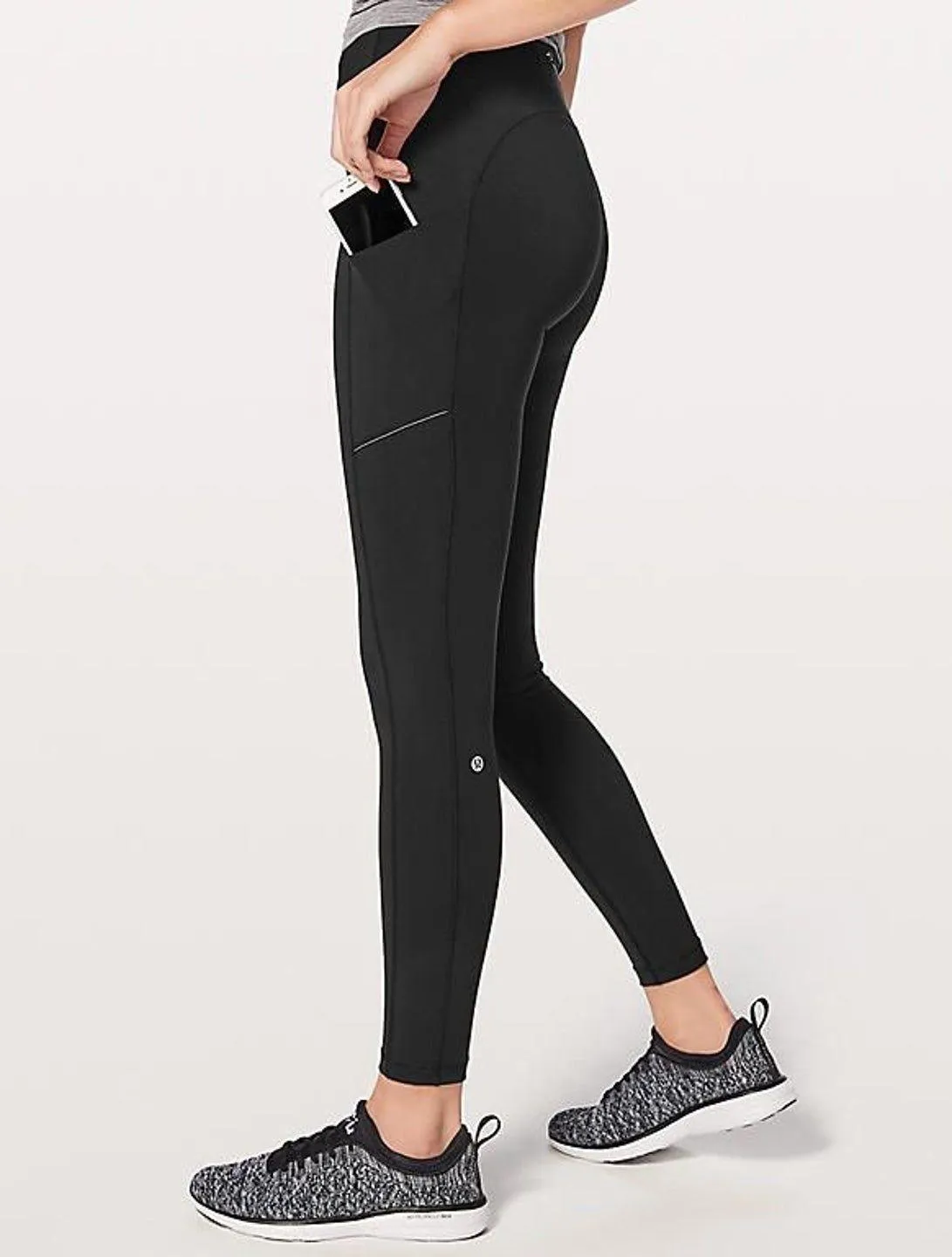 Lululemon Black Speed Up 25” Leggings - Image 2