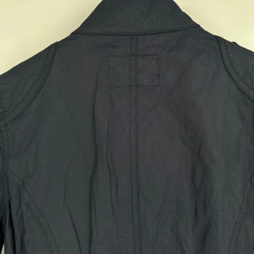 Sanctuary Navy Blue Belfast Utility Belted Cargo Jacket Women's Size XS Military - Image 11