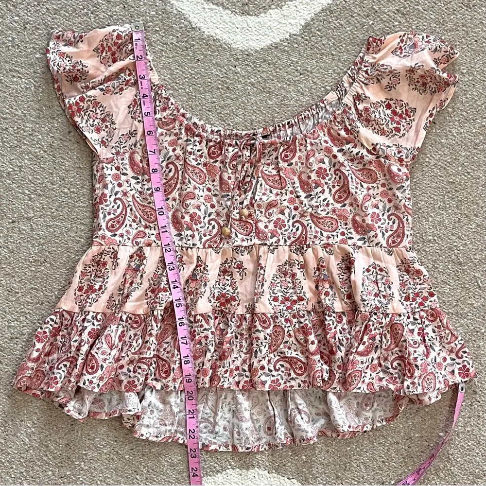 Arnhem The Wander Blouse in Pink Sands Size 6 - Image 9