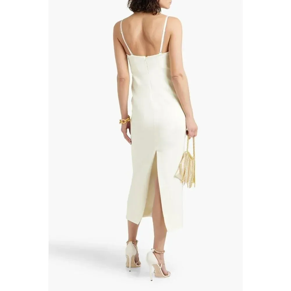 SIMKHAI Caspian Bustier Midi Dress in White 2 New Womens Bodycon Corset - Image 14