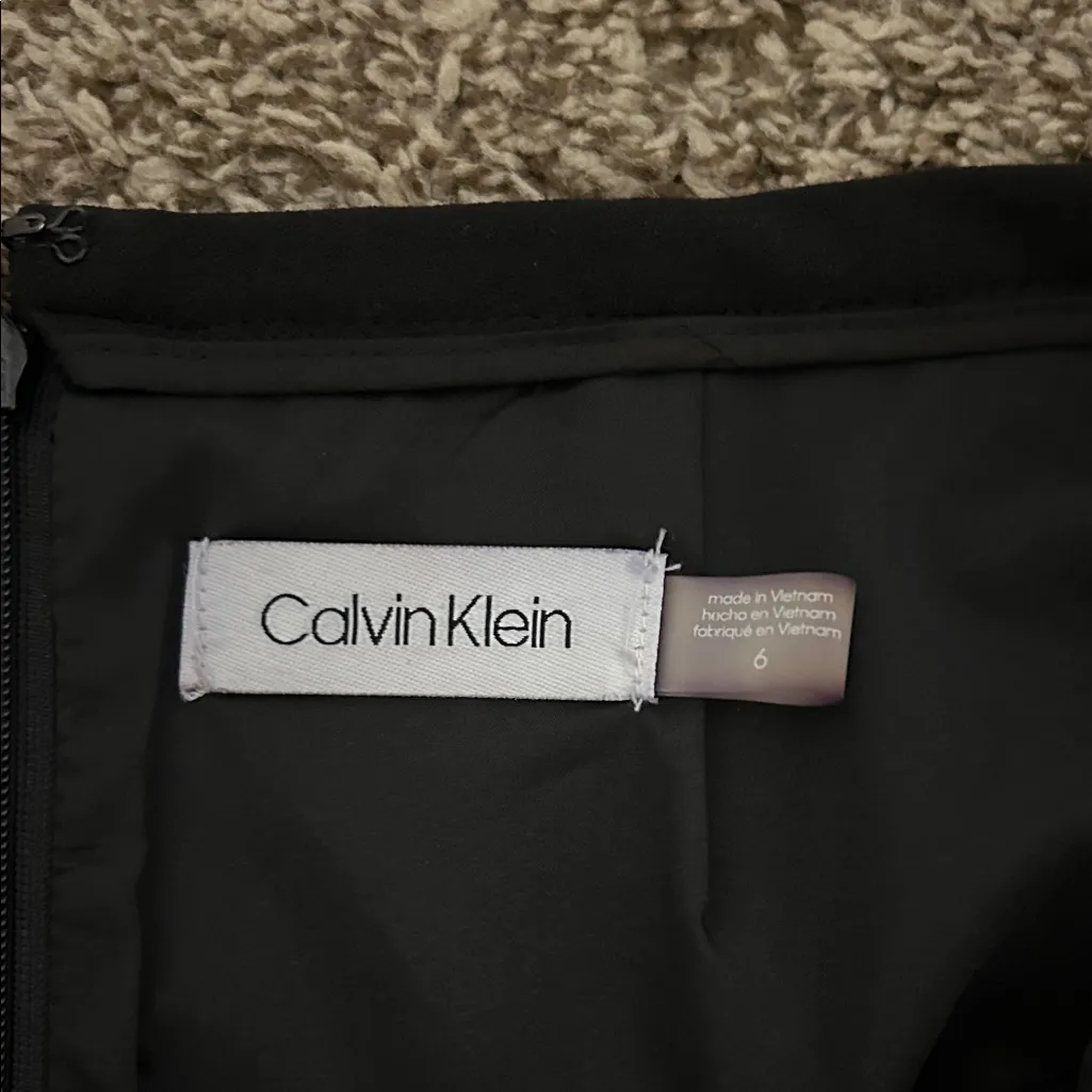 Calvin Klein Classic Black Pencil Skirt NWT - Image 2