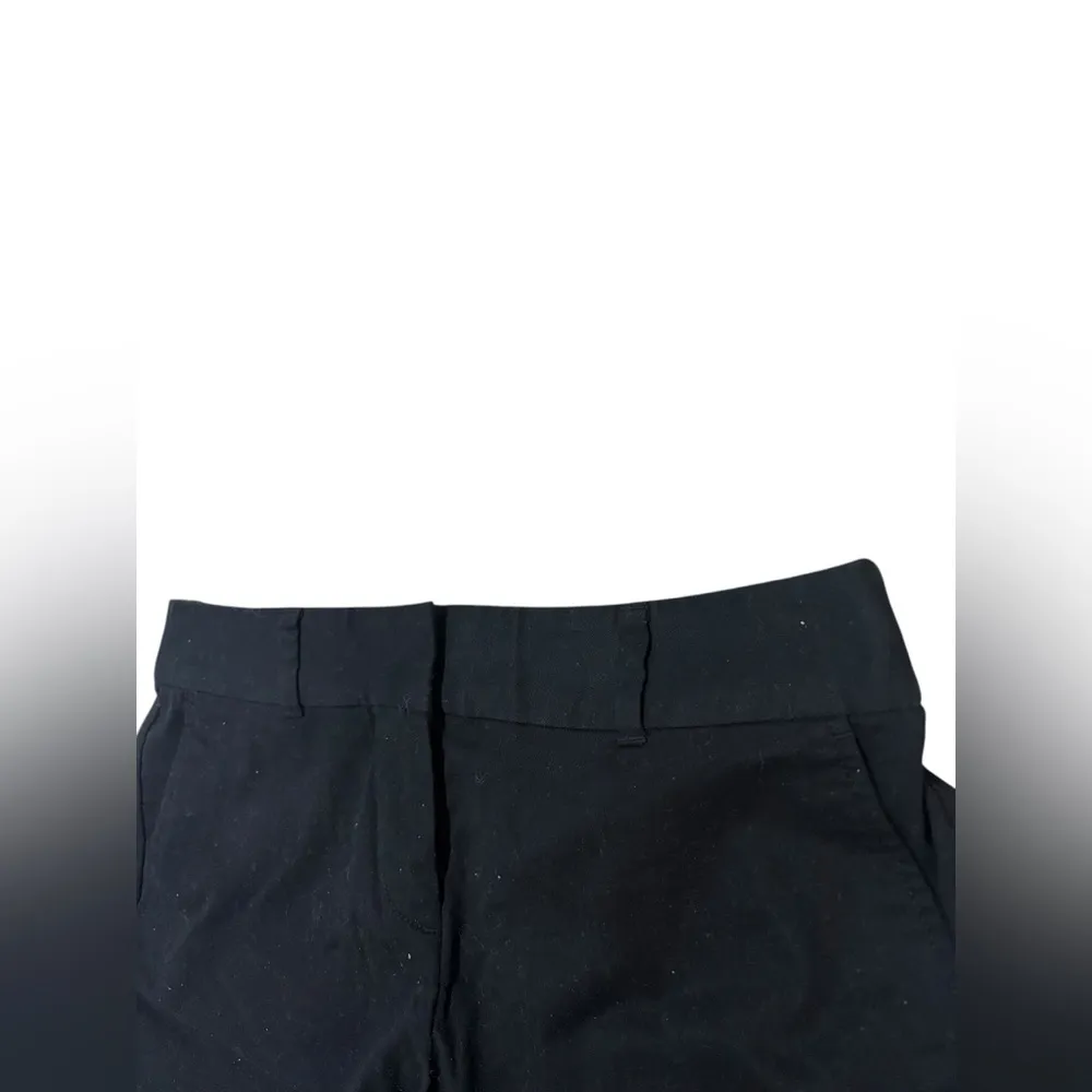 NEW LOFT Black Chino Cotton 4" Inseam Classic Shorts Sz 4 - Image 7