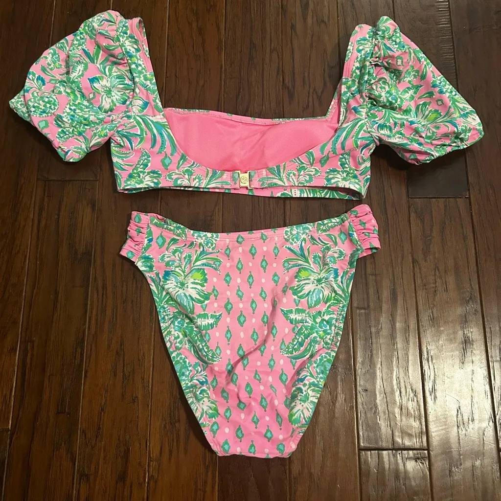 Lily Pulitzer Ressina/Clancy Bikini Size 0/00 - Image 7