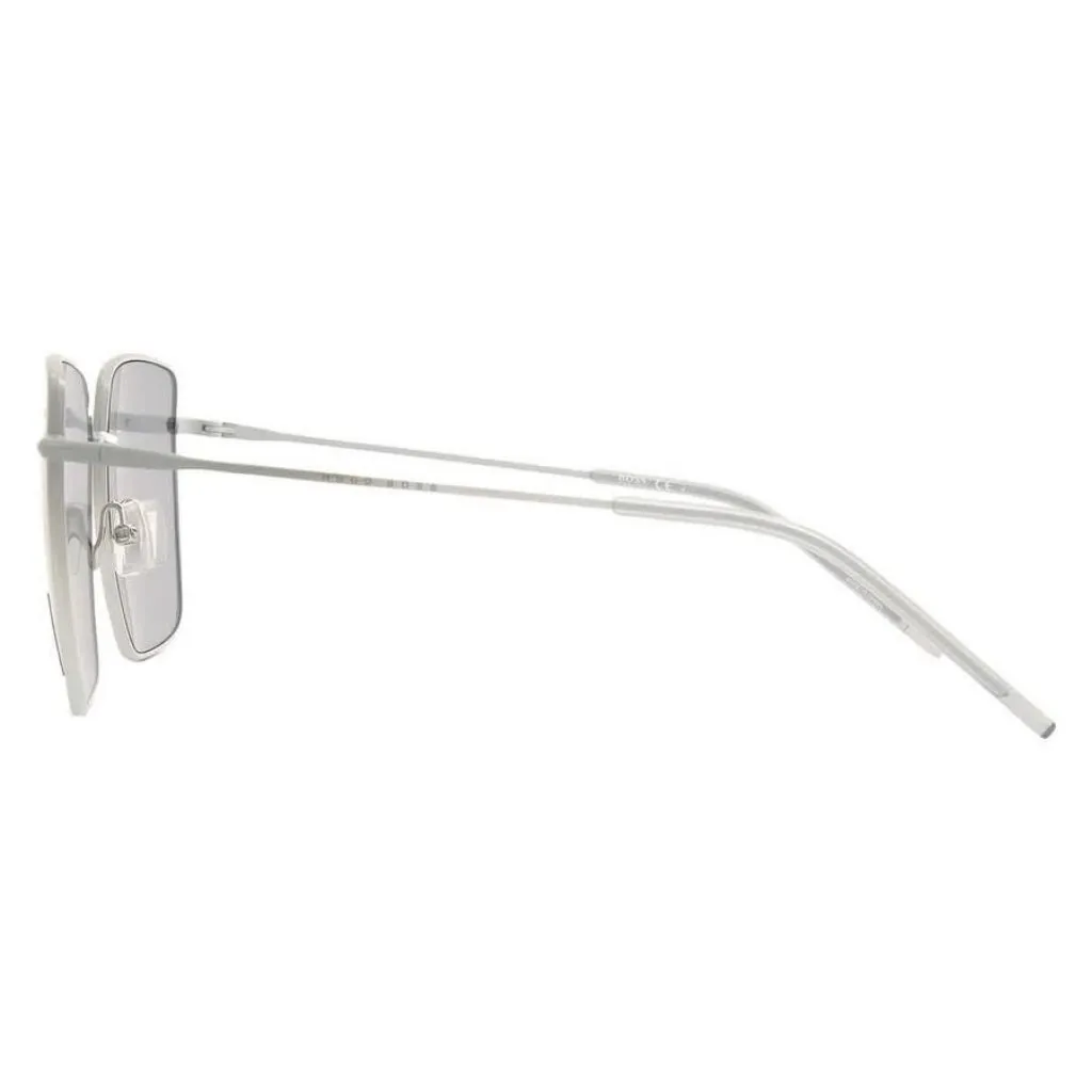 New Authentic Hugo Boss Grey Square Ladies Sunglasses BOSS 1333/S 02M0/IR 59 BOS - Image 3