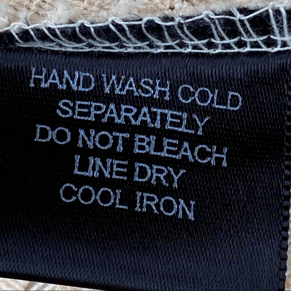 INC Cream Lace Jacket Size M - Image 15