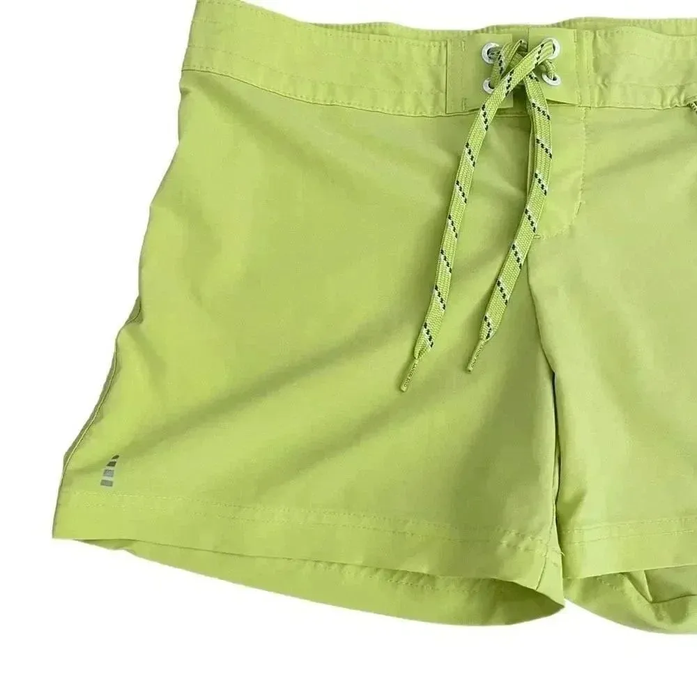 Land’s End Lime Women’s High Waist Swimming Trunks Pants SZ 2 # 1095 - Image 8