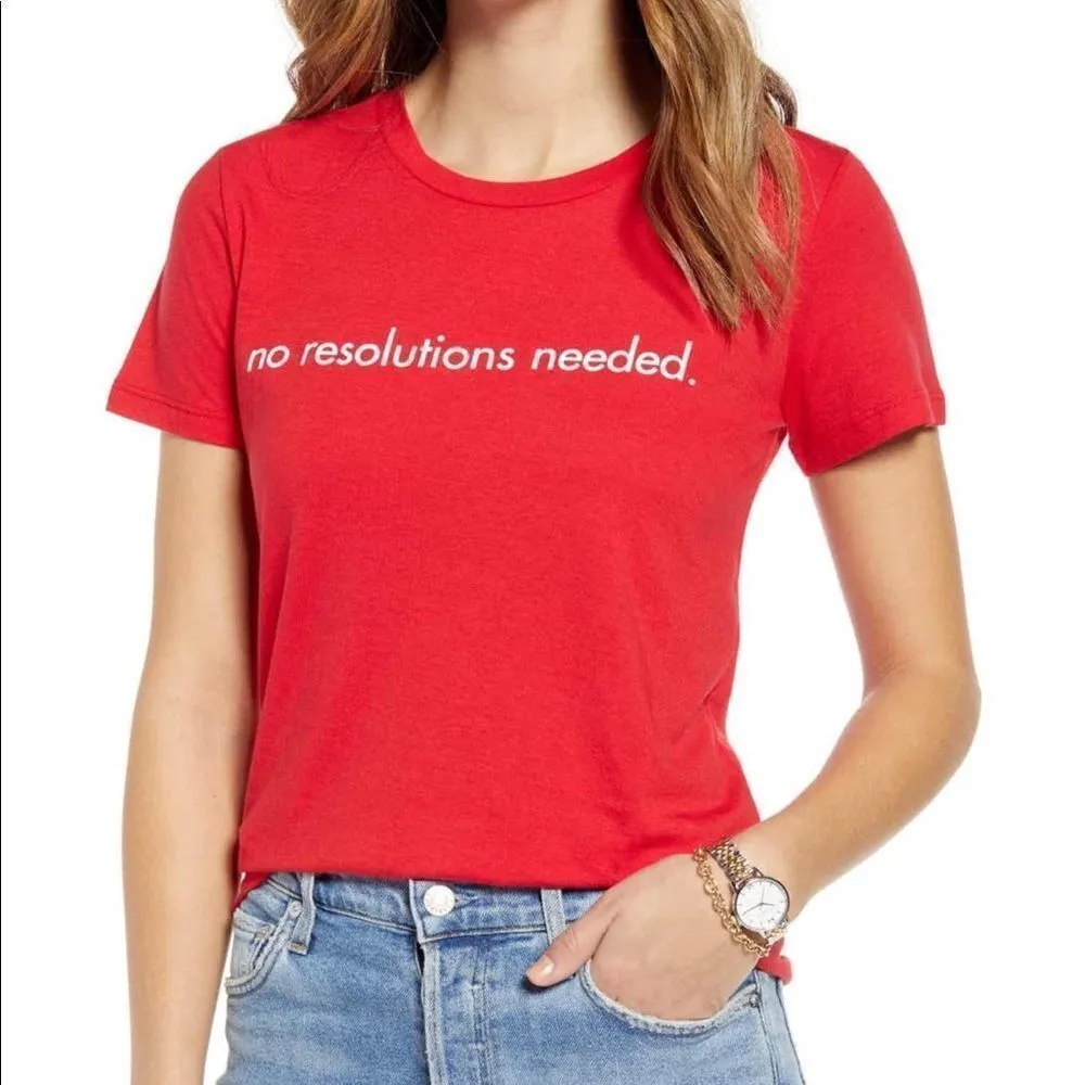 1901 ‎“no resolutions needed” Graphic Tee - Image 6