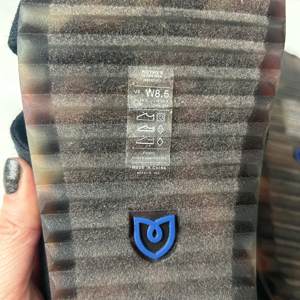 Rothy’s The Weekend Slide Women’s Size 8.5 Sandal Slip On Shoe - Image 6