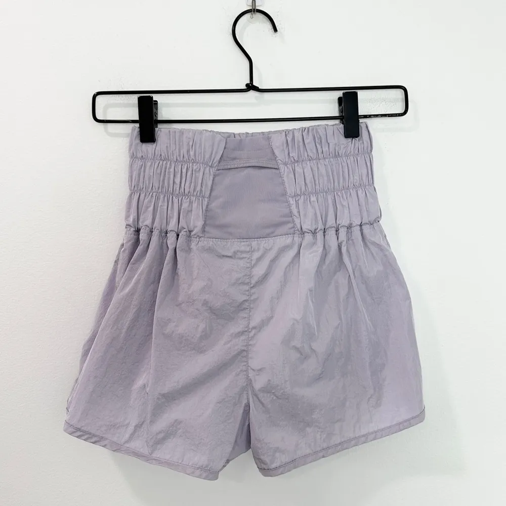 Free People The Way Home Shorts Light Lavender Athletic Short Running Size XS - Image 4