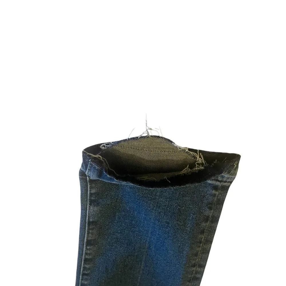 Anthropologie Pilcro High Rise Cigarette Jeans Blue Stretch size 27 - Image 4