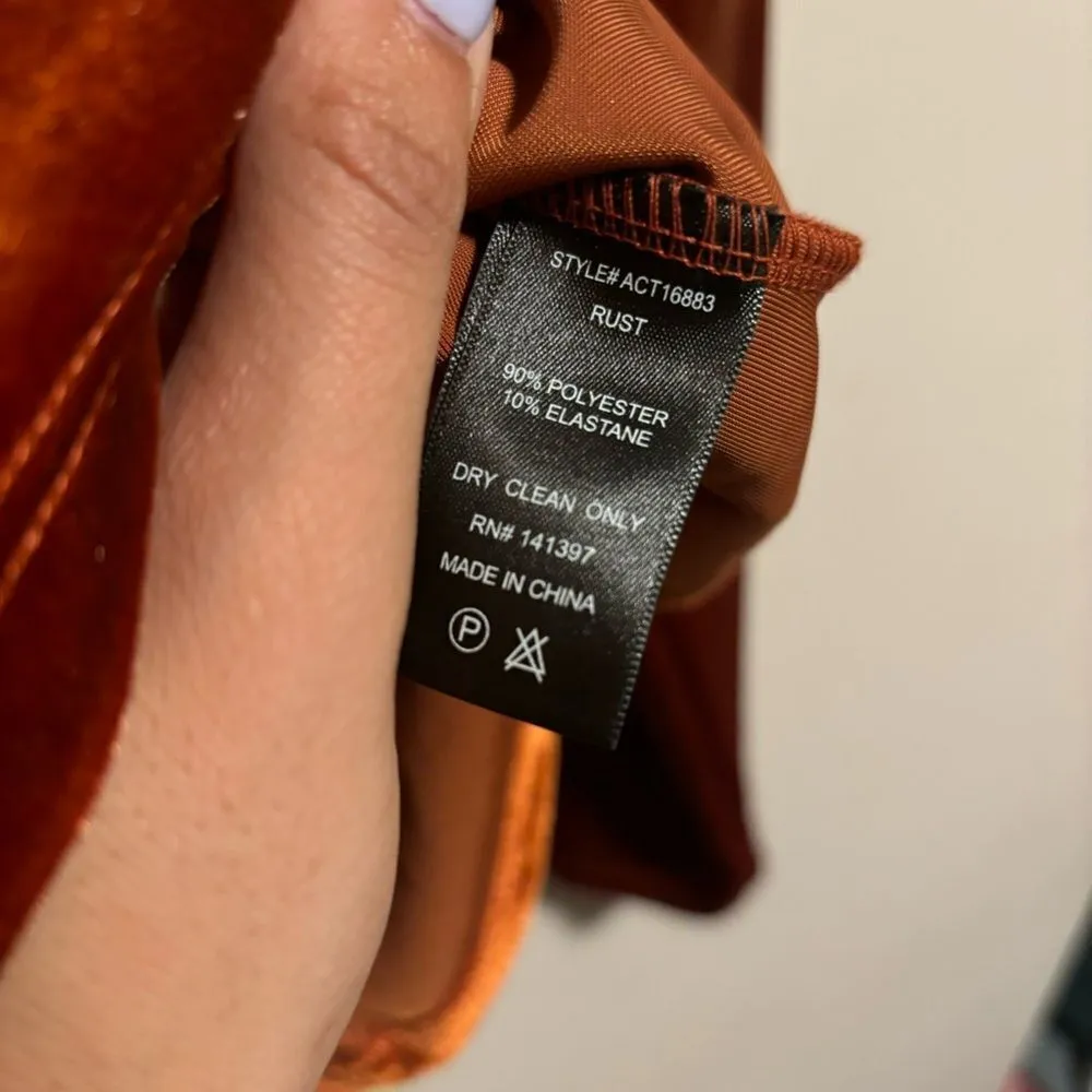 ASTR The Label Vanya Top In Rust Revolve- Size Large - Image 8