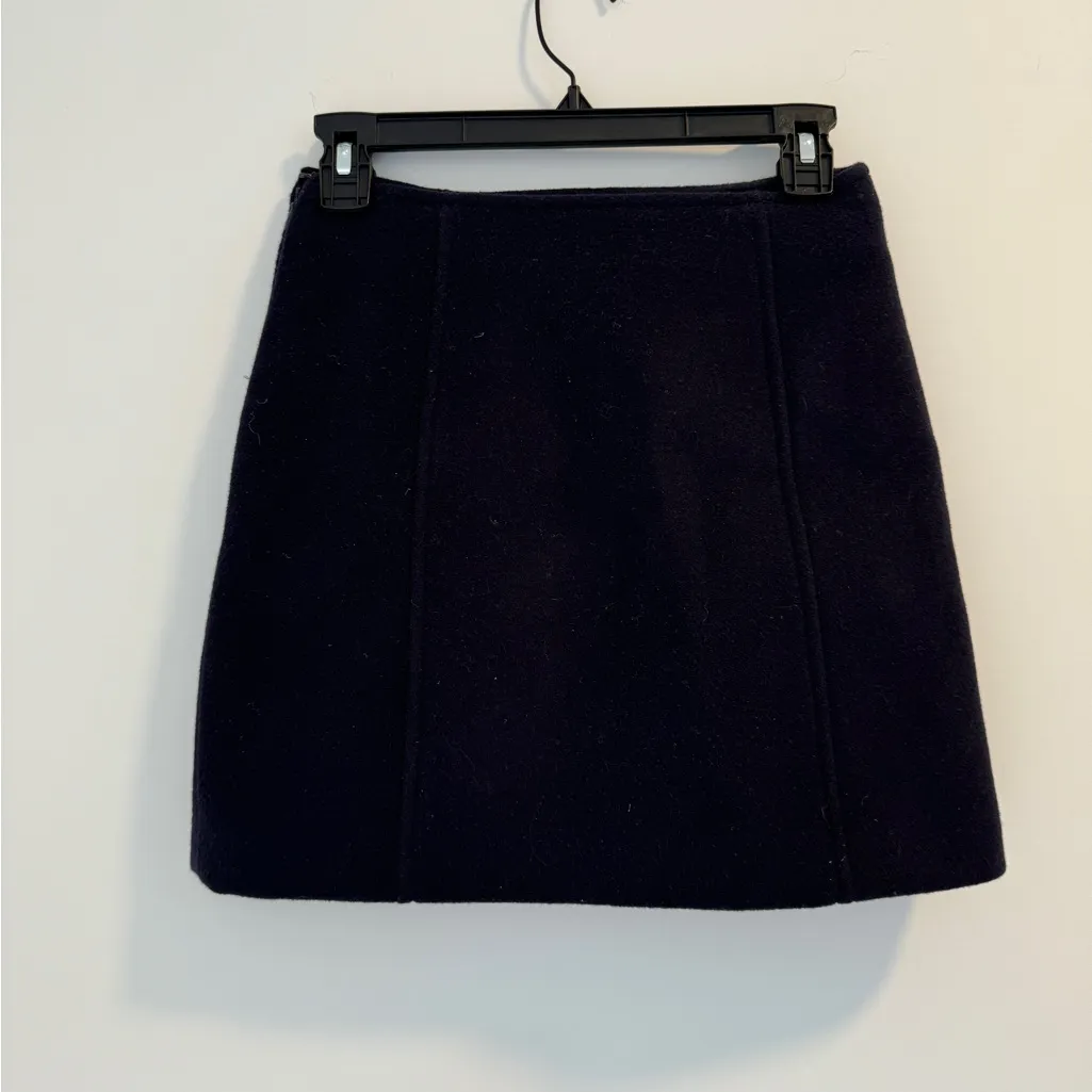 Prada navy blue wool Skirt - Image 6