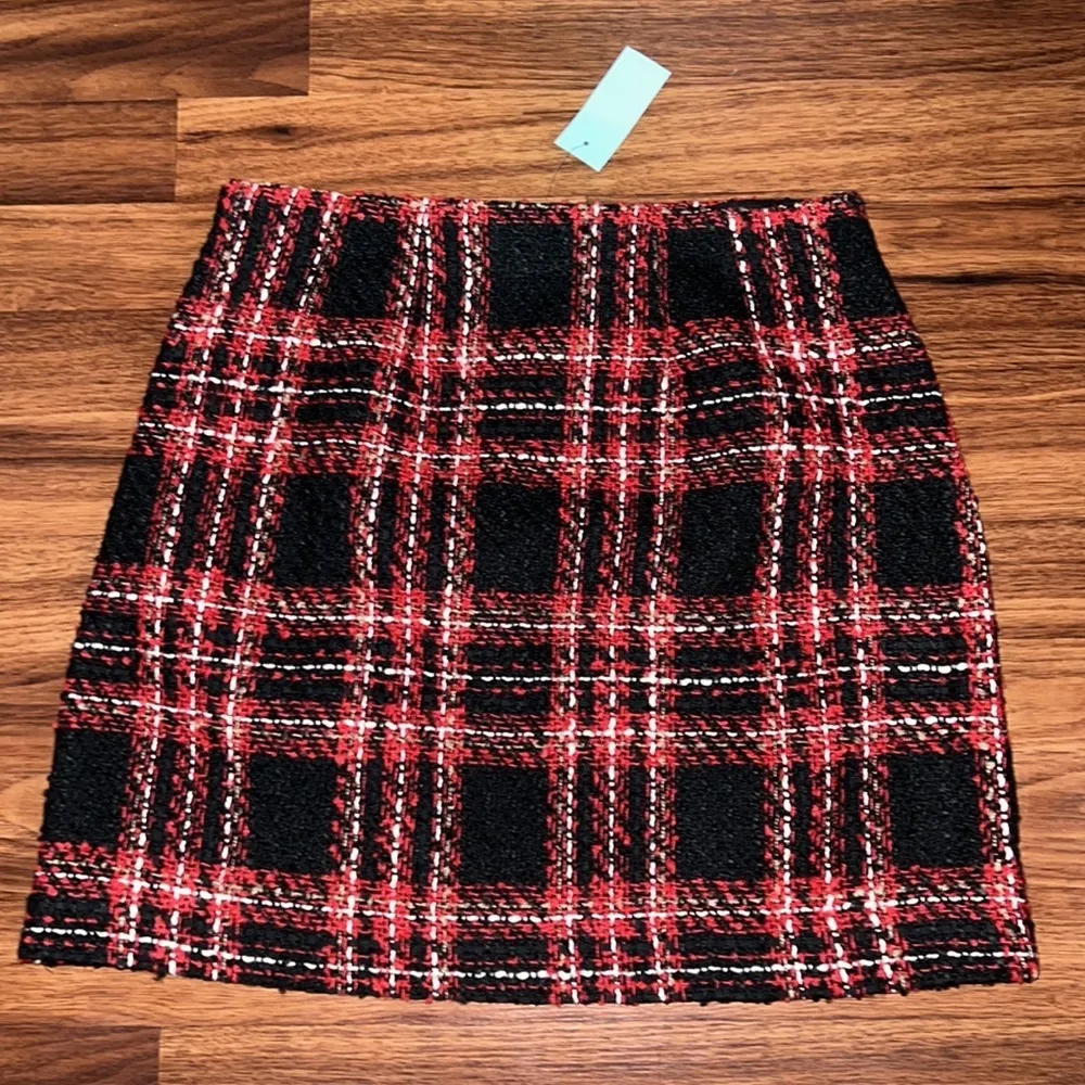 LOFT plaid skirt - Image 3