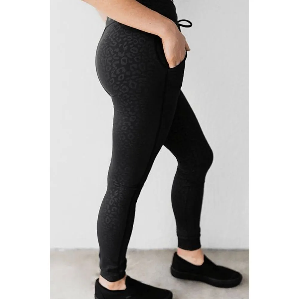 Celestial Bodiez NWT Power Joggers in 'Black Panther' Size Small Black - Image 3