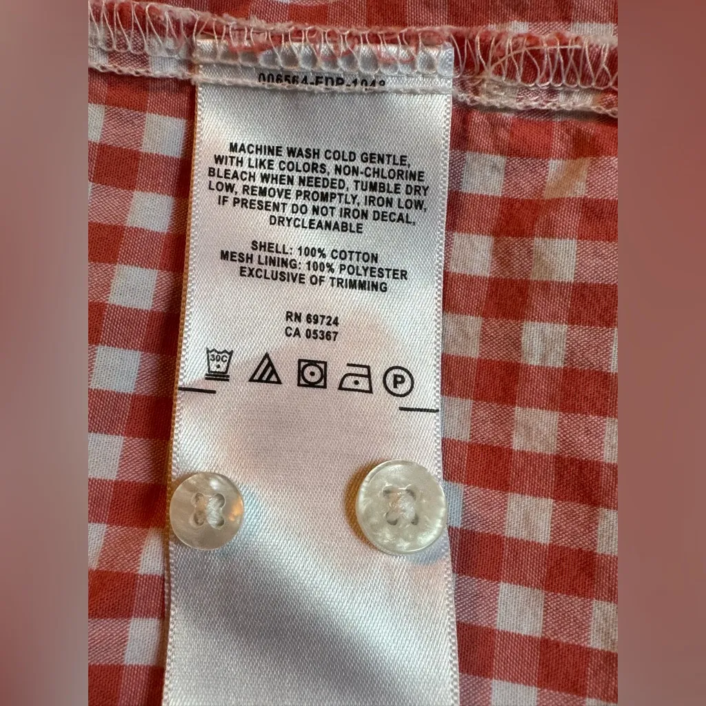 Columbia salmon Gingham Performance Shirt PFG - Image 9