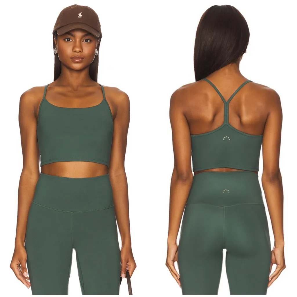 NWT Varley Freesoft Harley Bralette in Cilantro Size Small - Image 2