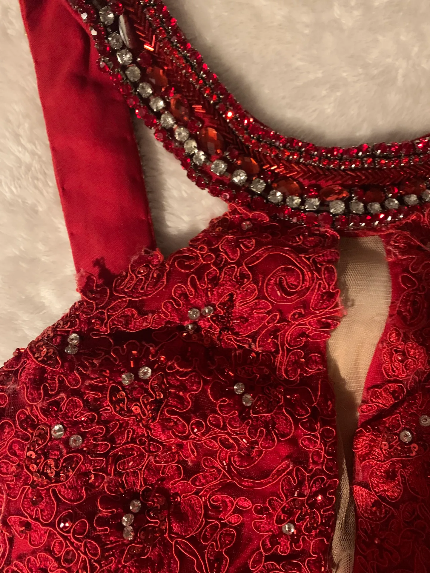 Red  Homecoming Dress - Image 5