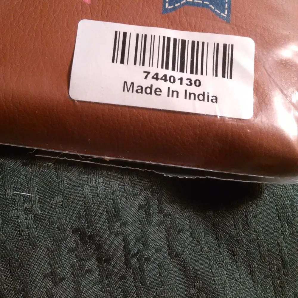 Tan Leather Owl Wallet with RFID Protection - Image 13