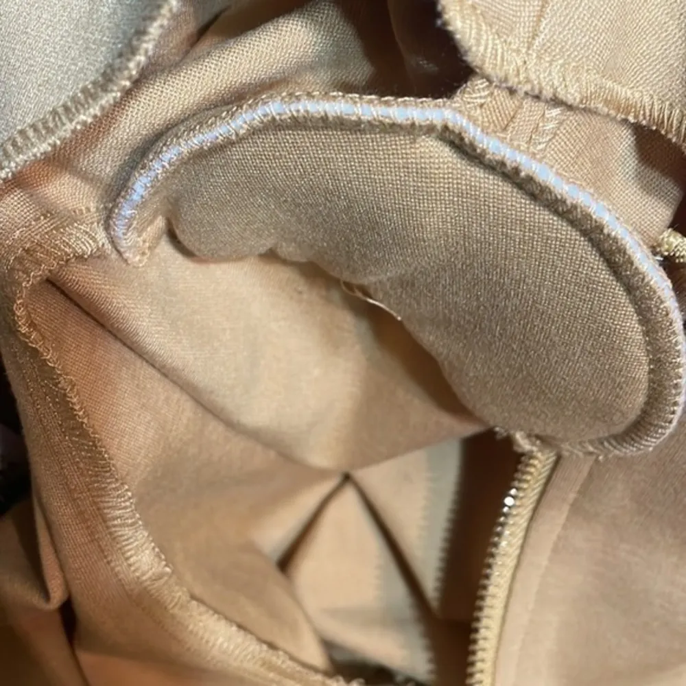 Premise Women’s Gold Ray Zip blazer rayon nylon spandex Sz medium NWT - Image 6