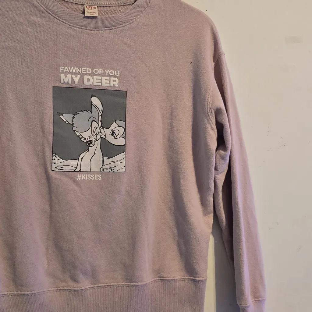 Disney Lavender Sweatshirt - Image 9