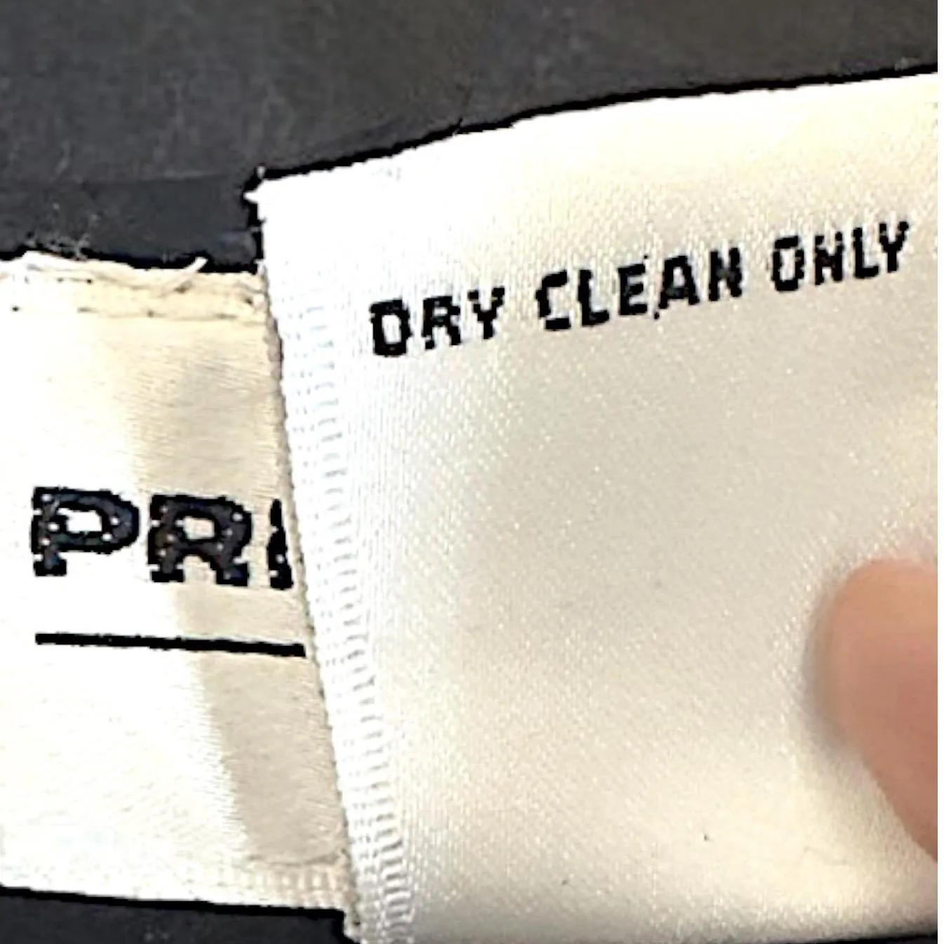 Preston York 80's Black Wool Angora Blend Double Breasted Long Overcoat Coat - Image 6