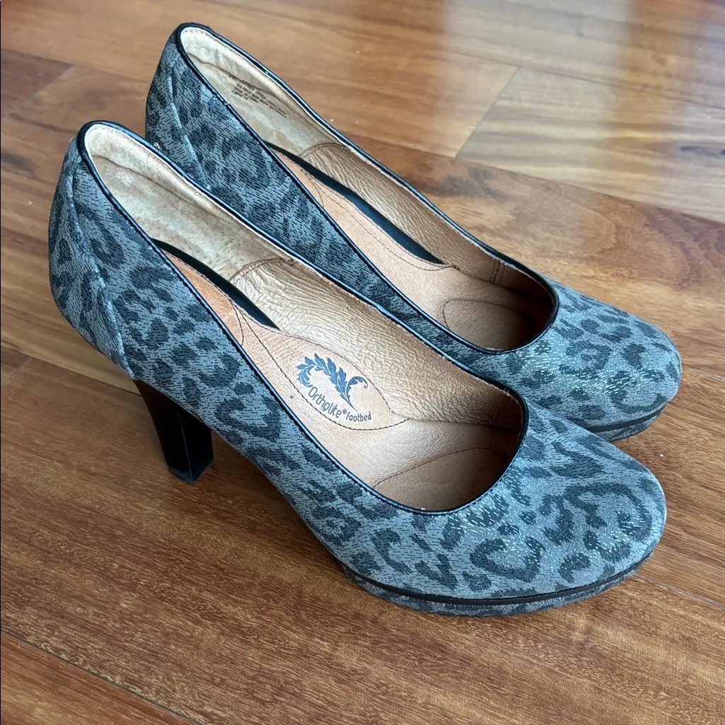 Sofft platform heels Gray Size 9 - Image 2