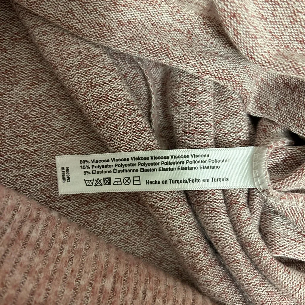 Anthropologie Saturday‎ Sunday Payton Brushed Fleece Side Tie Sweater Size XS - Image 8