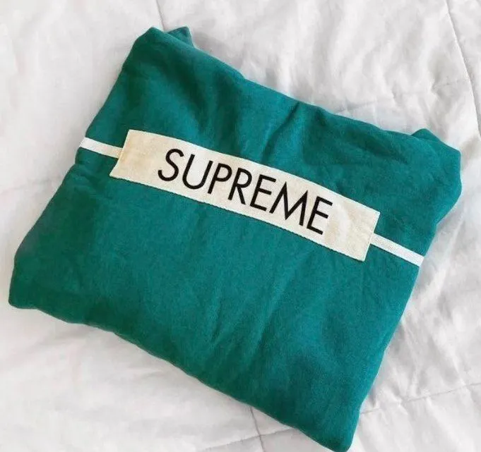 chest twill tape hoodie - Image 2