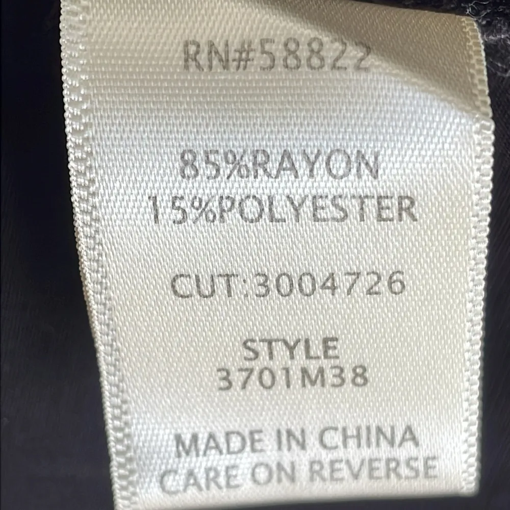 Max Studio  Black Button Down Shirt - Image 7