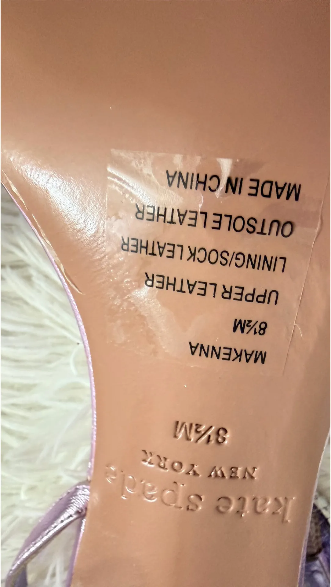 Kate Spade New York Women's Makenna Leather Slingback Sandals Size 8.5 NWT - Image 9