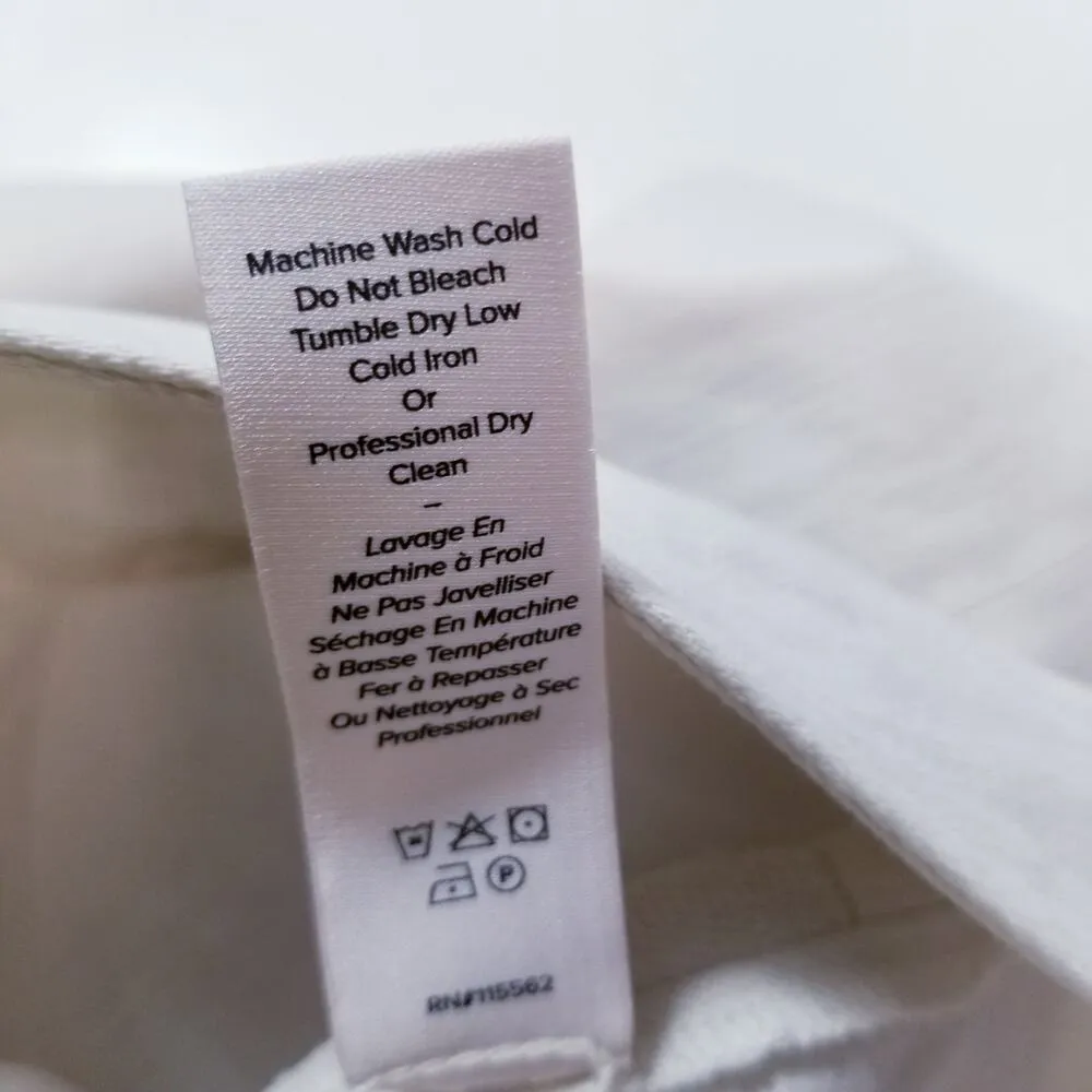 5a7 Cinq a Sept Albaster Shannon High Rise Crop Flare Pants - Image 5