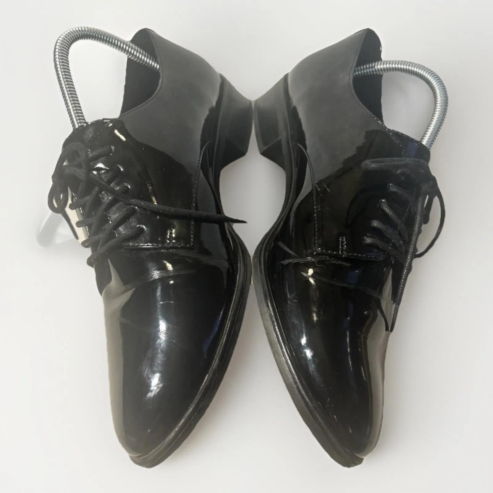 Anne Klein-Women's Costanza Derby Oxford Black Lanza Flex Dress Shoes Size 11 M - Image 2