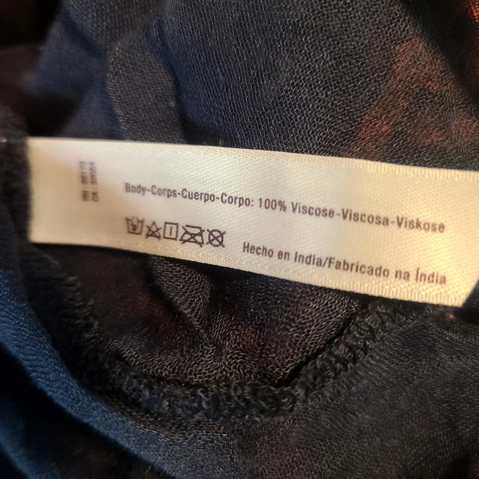 FP One One Maxi Tiered Skirt Blue Red Orange Raw Hem Grunge Boho Whimisigoth - Image 6