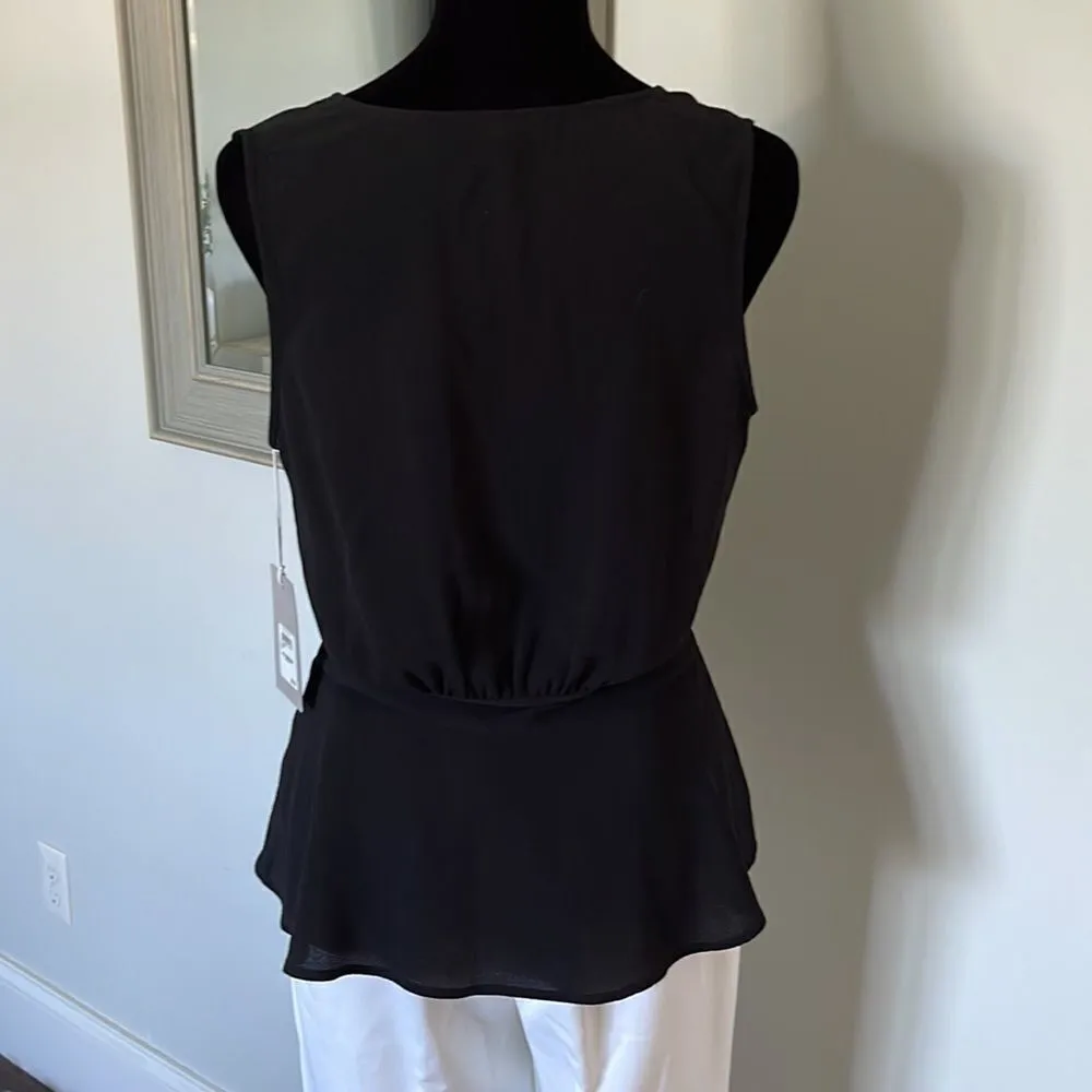 ‎Chelsea28 Black Sleeveless Top. Size Small. - Image 4