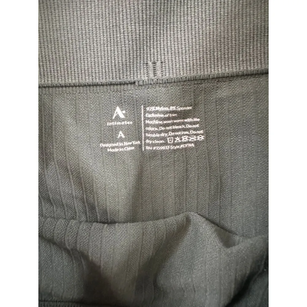 Arula intimates Plus Size Ribbed Leggings Olive Green Size A (1X) - Image 4